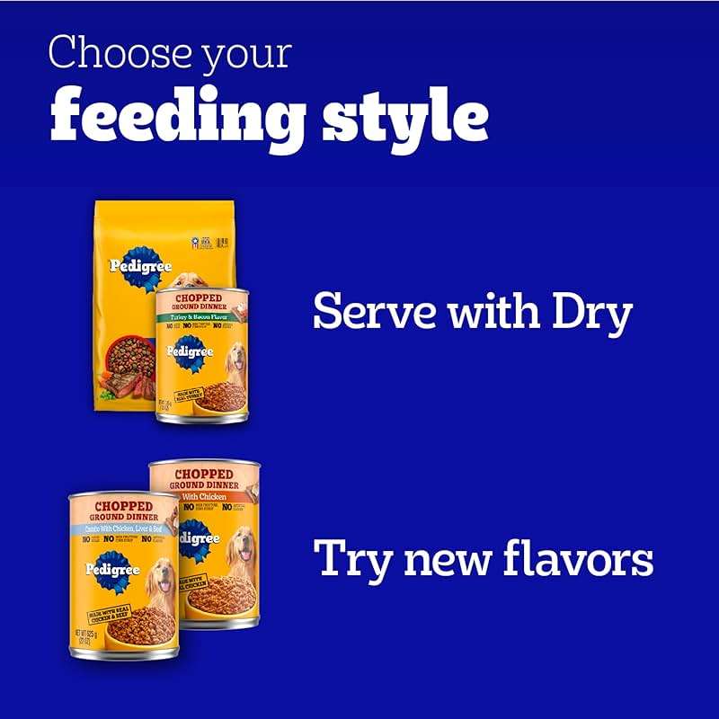 Pedigree Wet Dog Food, Choice Cuts Adult Canned Dog Food, Beef & Country Stew Multipack, 13.2 oz. Cans (12 Count, Pack of 1) - Image 13