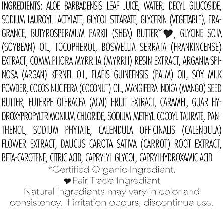 Nubian Heritage Body Wash Raw Shea Butter for Dry Skin Paraben Free Body Wash, 13 oz - Image 8