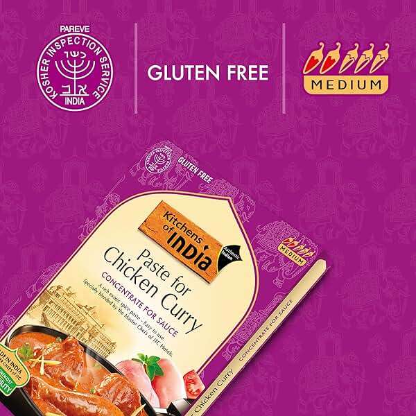 Kitchens Of India Paste for Chicken Curry, 3.5-Ounce Boxes (Pack of 6) - Image 7