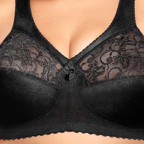 Glamorise Full Figure Plus Size MagicLift Original Support Bra Wirefree #1000 - Image 3