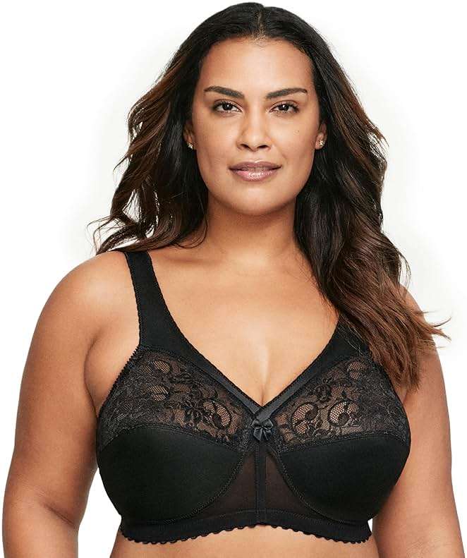 Glamorise Full Figure Plus Size MagicLift Original Support Bra Wirefree #1000 - Image 7