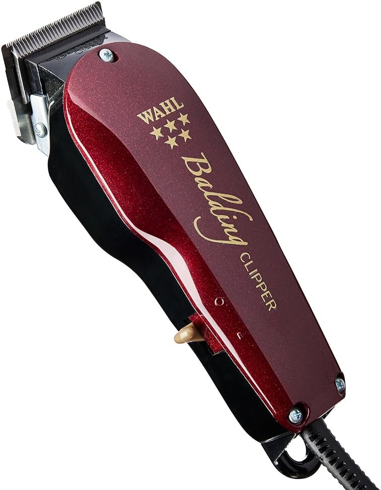 Wahl Professional 5 Star Balding Clipper, Corded V5000 Electromagnetic Motor, for Ultra-Close Trimming - Product Image