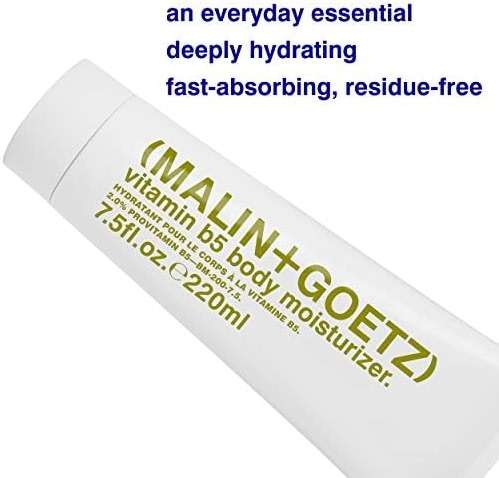 MALIN+GOETZ Vitamin B5 Body Moisturizer | Bergamot-Scented Daily Cream with Shea Butter, Oat & Vitamin B5 | Hydrating, Nourishing & Non-Greasy | For All Skin Types - Image 3