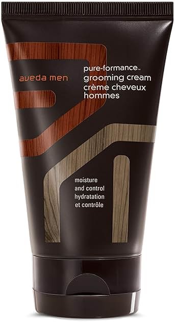 Aveda Men Pure-Formance Grooming Hair Cream | Medium Hold | Conditions, Controls, Adds Moisture and Shine, | 94% Naturally Derived, 4.2 Fl Oz - Product Image