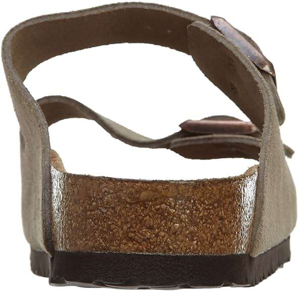 Birkenstock Arizona Soft Footbed Taupe Suede Regular Width - EU Size 37 / Women's US Size 6-6.5 - Image 3