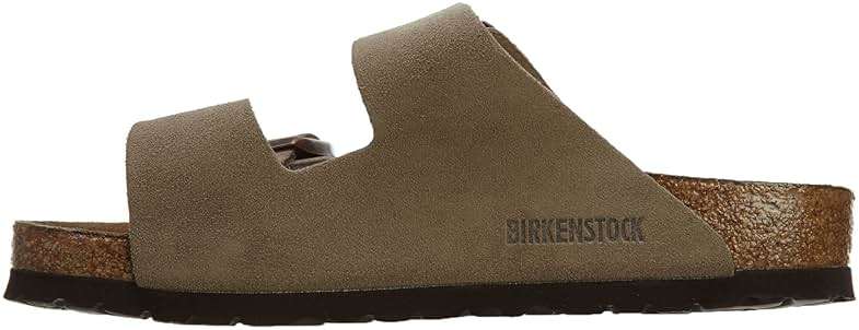 Birkenstock Arizona Soft Footbed Taupe Suede Regular Width - EU Size 37 / Women's US Size 6-6.5 - Image 4
