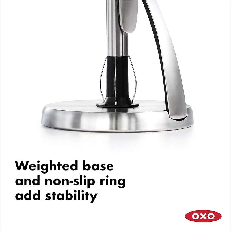 OXO Good Grips SimplyTear Paper Towel Holder Countertop - Image 7