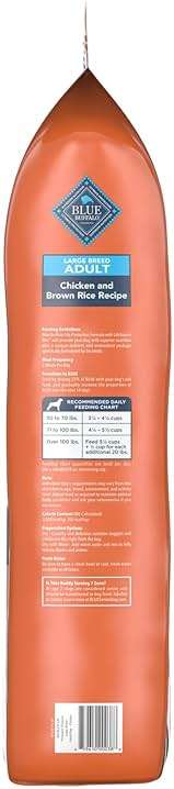 Blue Buffalo Life Protection Formula Large Breed Adult Dry Dog Food, Promotes Joint Health and Lean Muscles, Made with Natural Ingredients, Chicken & Brown Rice Recipe, 30-lb Bag - Image 12