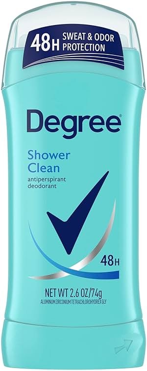 Degree Original Antiperspirant Deodorant Shower Clean 48-Hour Sweat & Odor Protection Antiperspirant for Women 2.6 oz - Product Image
