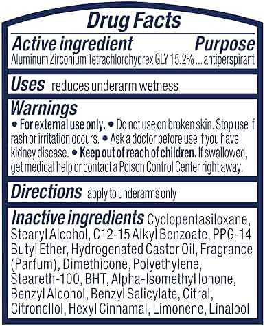 Degree Original Antiperspirant Deodorant Shower Clean 48-Hour Sweat & Odor Protection Antiperspirant for Women 2.6 oz - Image 8