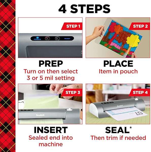 Scotch Thermal Laminator, 2 Roller System for a Professional Finish, Use for Home, Office or School, Suitable for use with Photos (TL901X) - Image 8