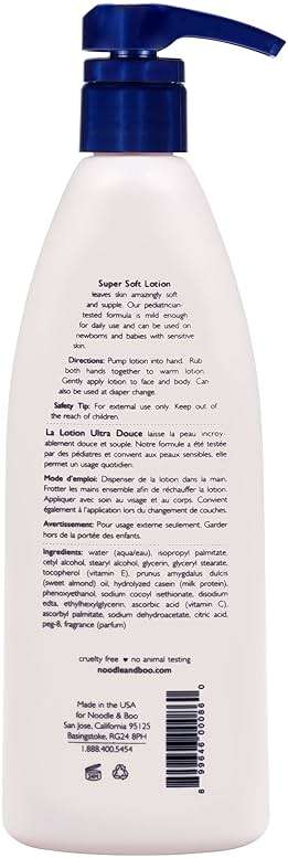 Noodle & Boo Super Soft Moisturizing Lotion for Daily Baby Care - Image 2