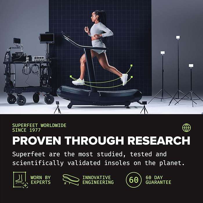 Superfeet All-Purpose Support Medium Arch Insoles (Blue) - Trim-To-Fit Orthotic Shoe Inserts - Professional Grade - Image 4