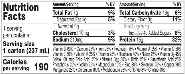 BOOST Glucose Control Ready to Drink Nutritional Drinks, Creamy Strawberry, 8 fl oz Carton (4 x 6 Packs) - Image 2