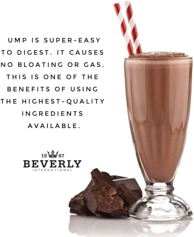 Beverly International UMP Protein Powder, Chocolate. Unique Whey-Casein Ratio Builds Lean Muscle. Easy to Digest. No Bloat. (32.8 oz) 2lb .8 oz - Image 8
