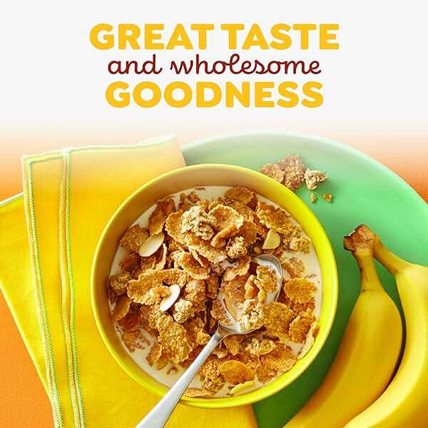 Great Grains Banana Nut Crunch Breakfast Cereal, 15.5 oz Box | Made with Whole Grain, Non-GMO, Heart Healthy - Image 2