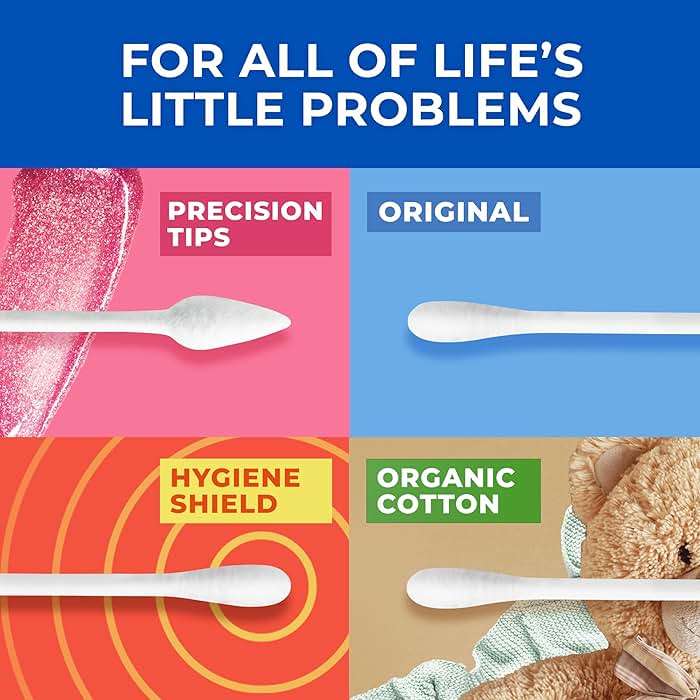Q-tips Cotton Swabs, Original, For Home, First Aid and Beauty, 100% Cotton, 500 Count - Image 9