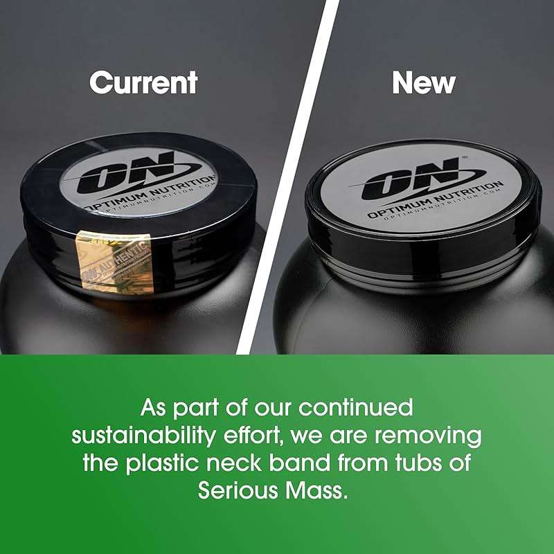 Optimum Nutrition Serious Mass, Weight Gainer Protein Powder, Mass Gainer, Vitamin C and Zinc for Immune Support, Creatine, Vanilla, 6 Pound (Packaging May Vary) - Image 7