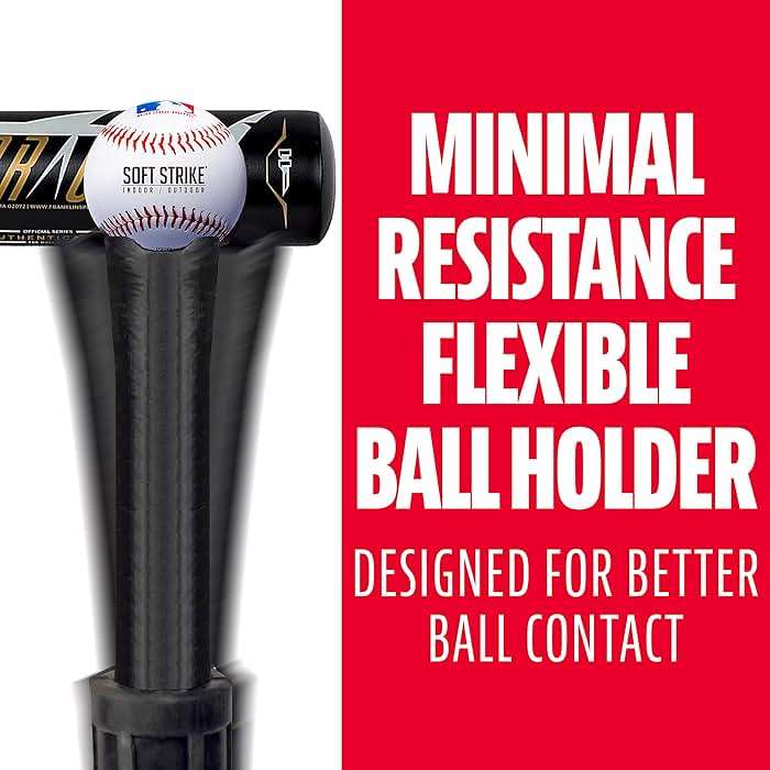 MLB 3 Position Black Batting Tee To-Go - Image 5