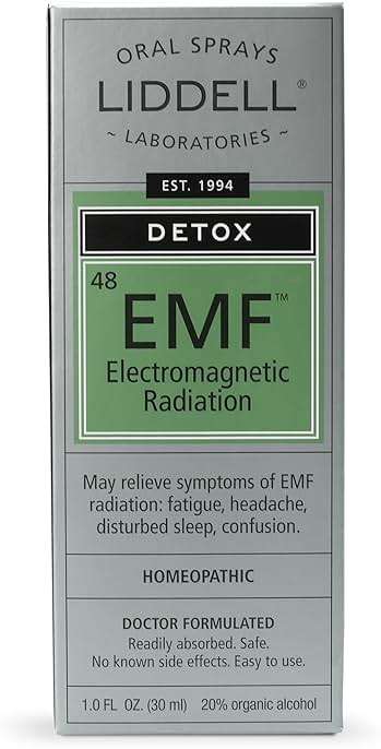 Liddell Homeopathic Electro Magnetic Radiation EMF Detox Spray, 1 oz, Natural Relief for Fatigue, Headache, Disturbed Sleep - Image 6
