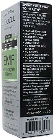 Liddell Homeopathic Electro Magnetic Radiation EMF Detox Spray, 1 oz, Natural Relief for Fatigue, Headache, Disturbed Sleep - Image 9