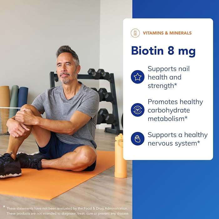 Pure Encapsulations Biotin 8 mg - B Vitamin Supplement to Aid Stress Relief, Hair, Skin & Nail Strengthening, Metabolism, Carbohydrate Support & Nervous System* - with Premium Biotin - 120 Capsules - Image 3