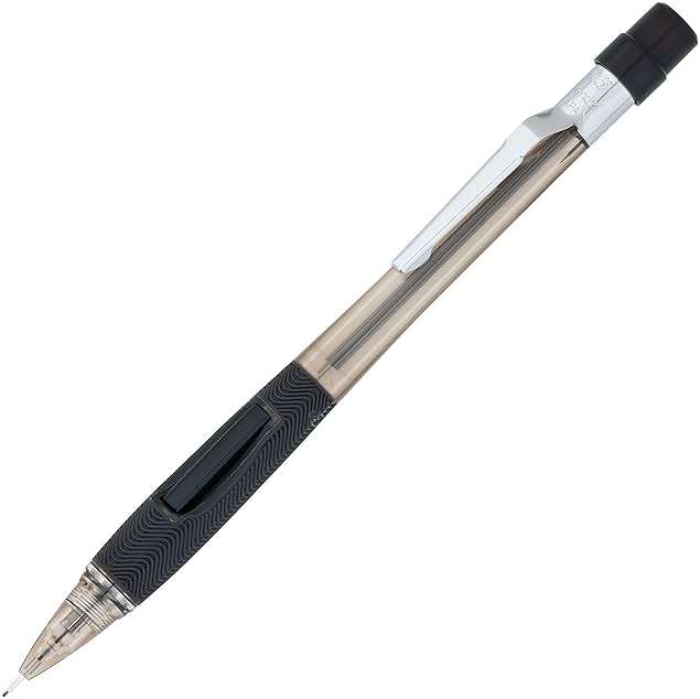 Pentel Quicker Clicker Mechanical Pencil, 0.50 mm, Assorted, 2 Per Pack (PD345BP2-K6) - Image 2