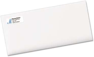 Avery Printable Return Address Labels, Sure Feed Technology, 2/3" x 1-3/4", White, 1,500 Blank Mailing Labels (08195) - Image 5