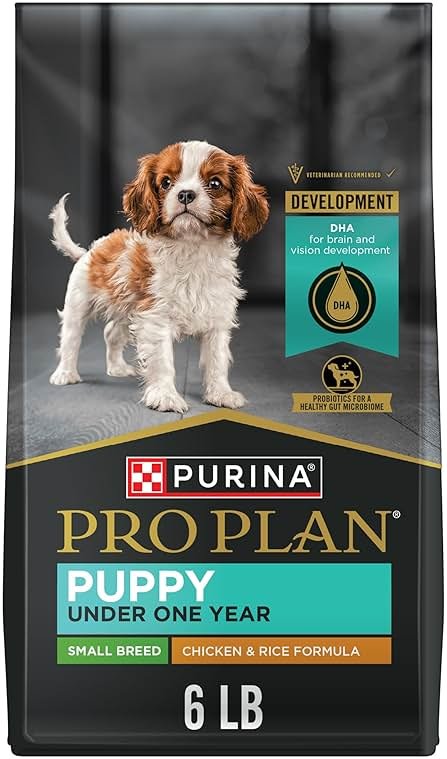 Purina Pro Plan High Protein Small Breed Puppy Food DHA Chicken & Rice Formula - 6 lb. Bag - Product Image