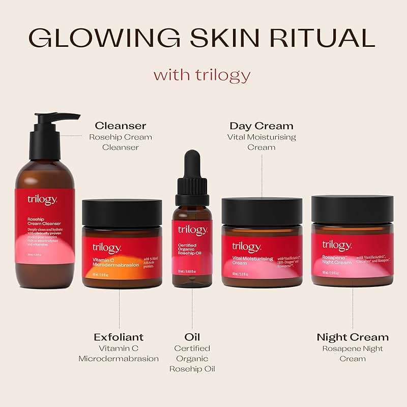Trilogy Certified Organic Rosehip Oil - Pure Cold-Pressed Rosehip Seed Oil for Scars, Stretch Marks, Fine Lines & Wrinkles - With Omega 3, 6 & 9 for All Skin Types, USDA Certified, 1.52 Ounce - Image 8