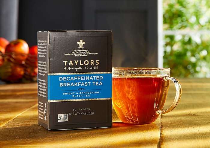 Taylors of Harrogate Decaffeinated Breakfast, Black Tea, Pillow Bags, 50 Count, (Pack of 1) Rich, Bright & Balanced, Decaffeinated, Enjoy Hot or Iced, 50 Teabags - Image 3