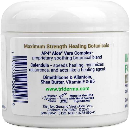 TriDerma Intense Fast Healing Cream, Decreases Healing Time for Minor Irritations, Rashes, Scrapes, Cuts 4 Ounces - Image 5
