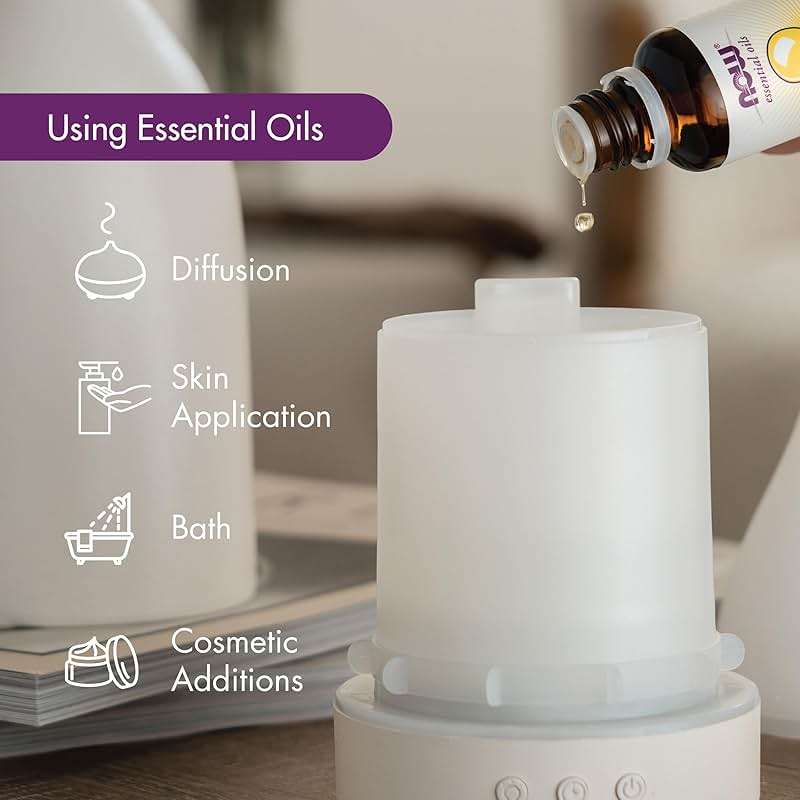 NOW Essential Oils, Frankincense Oil Blend, 20% Blend of Pure Frankincense Oil in Pure Jojoba Oil, Centering Aromatherapy Scent, Steam Distilled, Vegan, Child Resistant Cap, 1-Ounce - Image 3