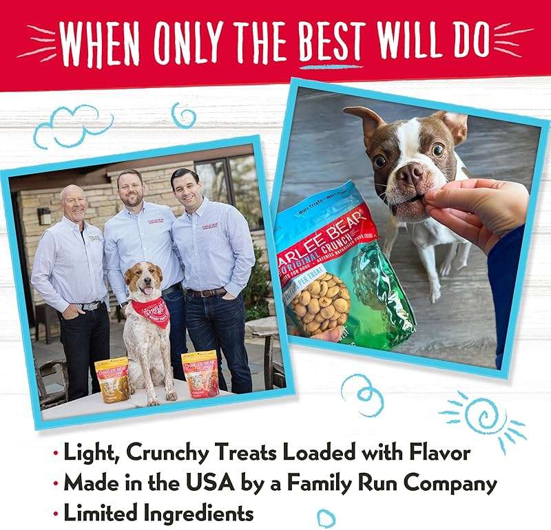 Charlee Bear Dog Training Treats, Turkey Liver & Cranberries Recipe, Low Calorie (Under 3 Calories), Limited Ingredient Crunchy Dog Treats, 16 oz. Resealable Bag - Image 7