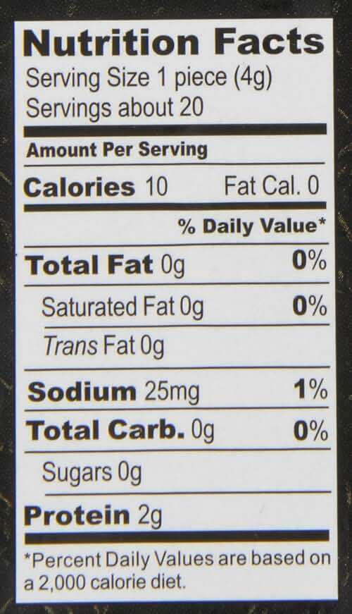 Roland Foods Sesame Sushi Wrap, Sourced in the USA, 20-Count Package - Image 3