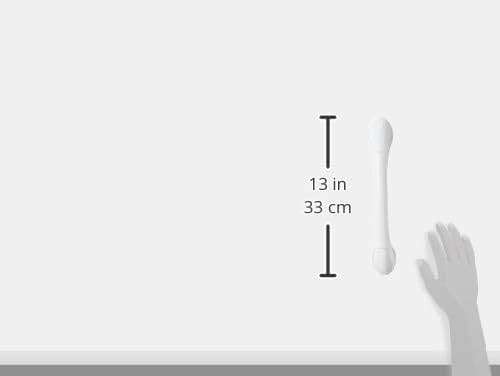 Moen LR2250DW 9-Inch Home Care Designer Hand Grip, Glacier White - Image 2