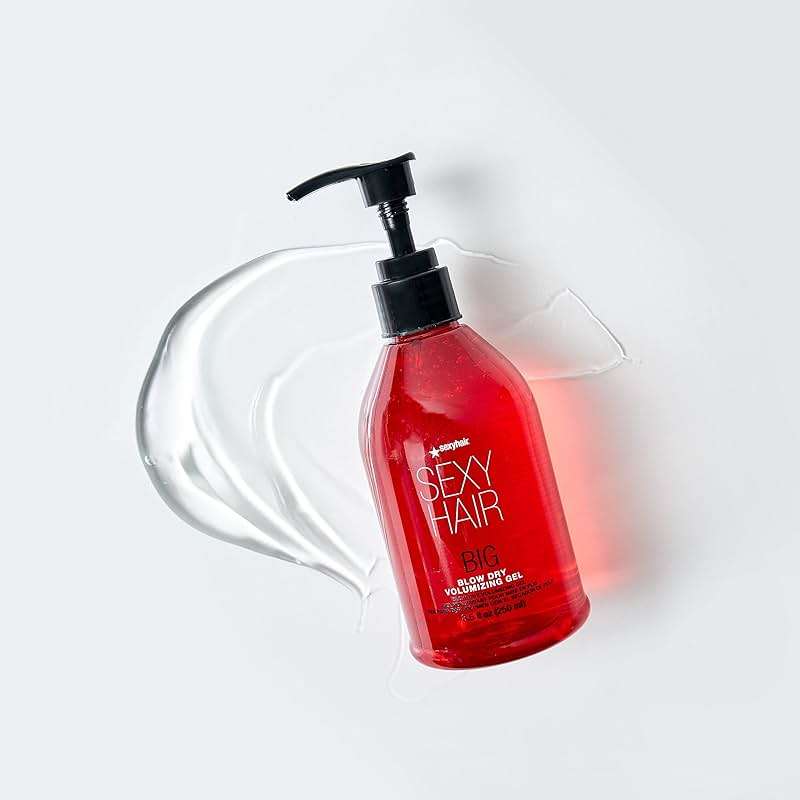 SexyHair Big Blow Dry Volumizing Gel | Added Volume with Hold | Up to 72 Hours of Humidity Resistance | All Hair Types - Image 3