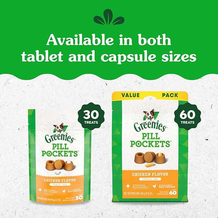 Greenies Pill Pockets for Dogs Small Size, Soft Dog Treats, Chicken Flavor, 3.2 oz. Pouch (30 Treats) - Image 13