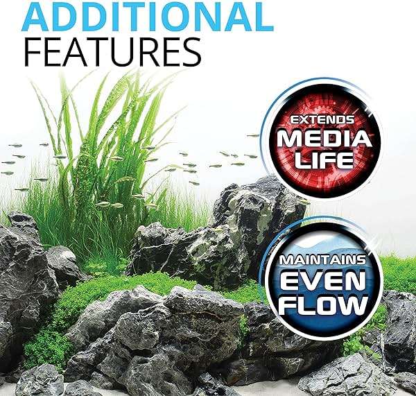 Fluval Pre-Filter Media, Mechanical Filter Media for Aquariums, Ceramic Rings, 26.45 OZ - Image 4