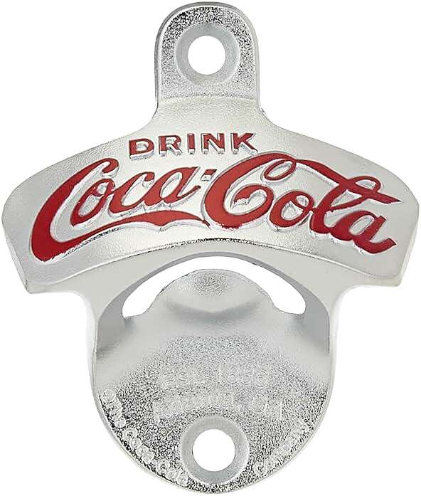 TableCraft Coca-Cola Wall Mount Bottle Opener Small - Image 3