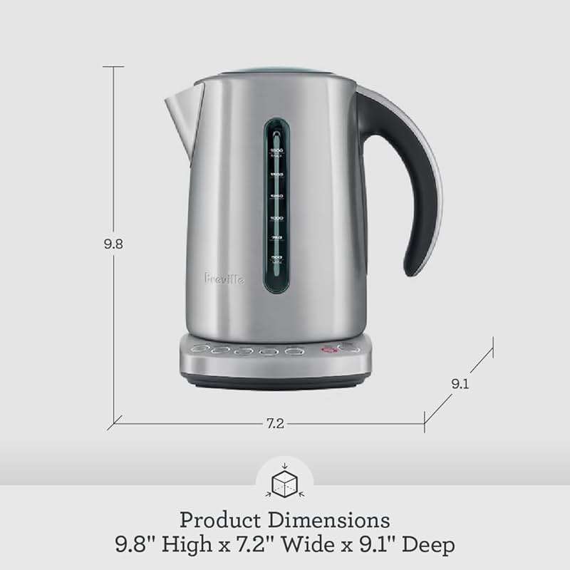 Breville BKE820XL IQ Kettle Water Heater, 7 Cup, Brushed Stainless Steel - Image 3