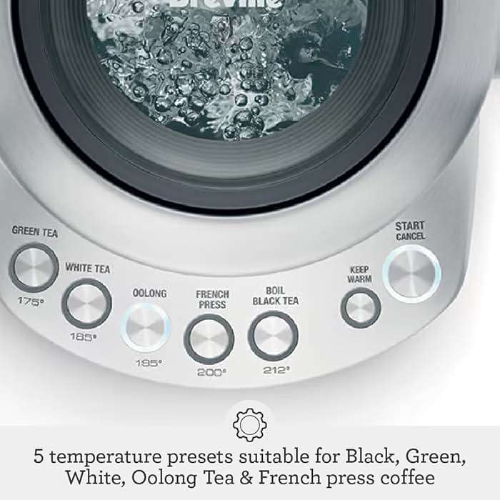 Breville BKE820XL IQ Kettle Water Heater, 7 Cup, Brushed Stainless Steel - Image 7