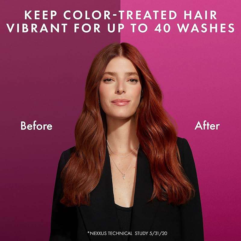 Nexxus Color Assure Conditioner for Vibrancy for Color Treated Hair Powered by Chromabond Sealer with Citric Acid 33.8 oz - Image 6