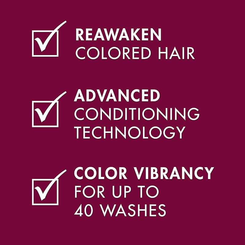 Nexxus Color Assure Conditioner for Vibrancy for Color Treated Hair Powered by Chromabond Sealer with Citric Acid 33.8 oz - Image 7