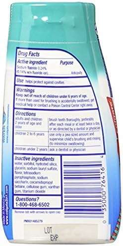 Colgate 2 in 1 Toothpaste Mouthwash Whitening 4.6 Tubes, Icy Blast, 27.6 Oz, Pack of 6 - Image 3