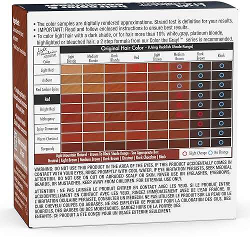 Light Mountain Henna Hair Color & Conditioner - Red Hair Dye for Men/Women, Organic Henna Leaf Powder and Botanicals, Chemical-Free, Semi-Permanent Hair Color, 4 Oz (Pack of 3) - Image 2