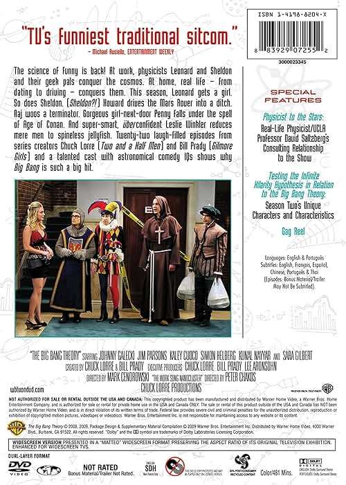 Big Bang Theory, The: The Complete Second Season (DVD) - Image 2