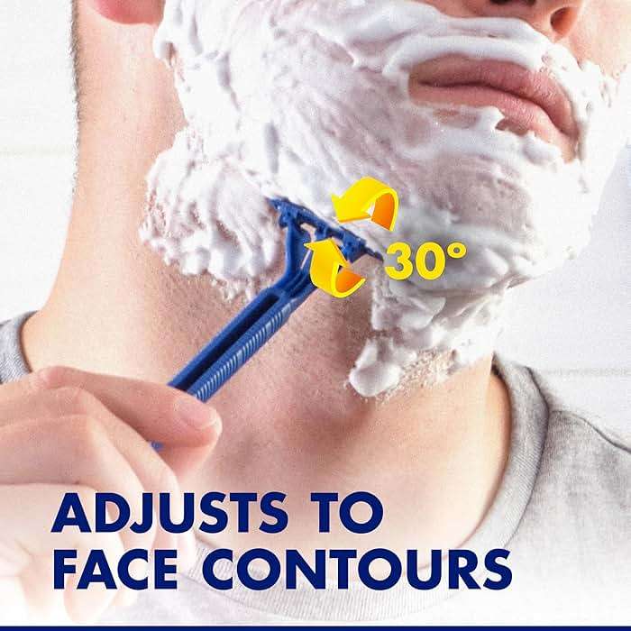 Gillette Sensor2 Plus Pivoting Head Men’s Disposable Razors, 10 Count (Pack of 3) - Image 6