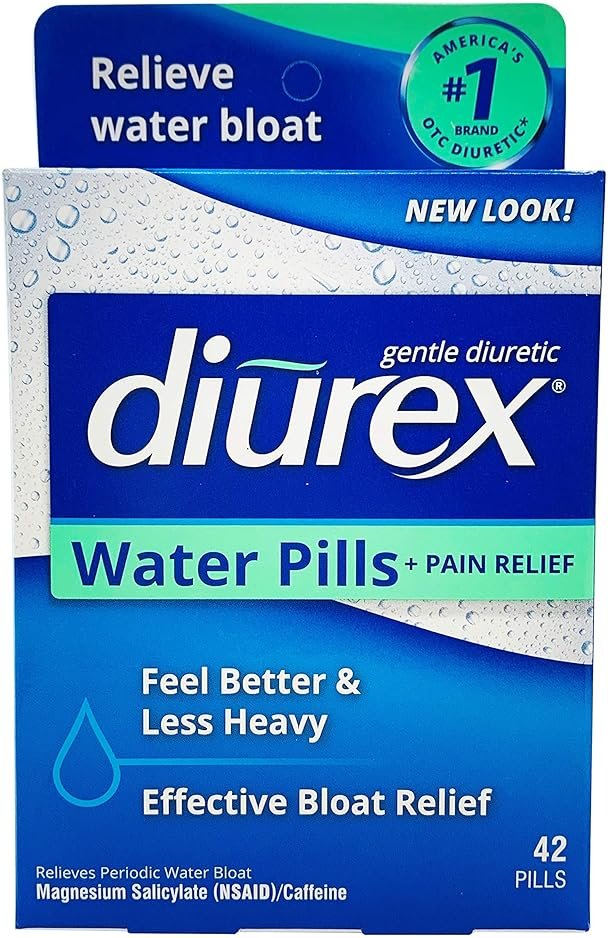 Diurex Water Pills, 42 Count Pills (Pack of 6) - Product Image