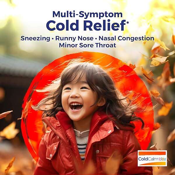 Boiron ColdCalm Kids Pellets for Relief of Common Cold Symptoms Such as Sneezing, Runny Nose, Sore Throat, and Nasal Congestion - 2 Count (160 Pellets) - Image 2